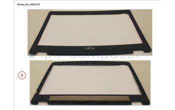 Fujitsu LCD FRONT COVER (FOR FHD W/ CAM/MIC) pour Fujitsu LifeBook U727