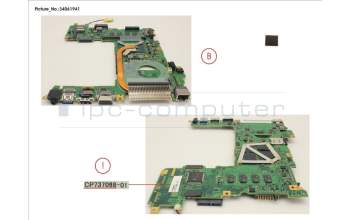 Fujitsu MAINBOARD ASSY I7 7600U pour Fujitsu LifeBook S937