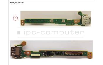 Fujitsu SUB BOARD, PW BUTTON/USB pour Fujitsu LifeBook S938