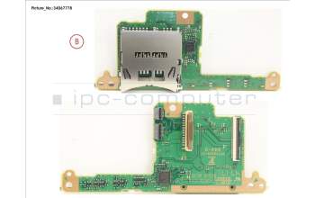 Fujitsu SUB BOARD, SD/LED pour Fujitsu LifeBook S938