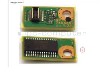 Fujitsu FUJ:CP753822-XX TPM MODULE NATION Z