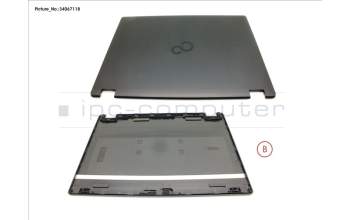 Fujitsu FUJ:CP753824-XX LCD BACK COVER ASSY(FHD)