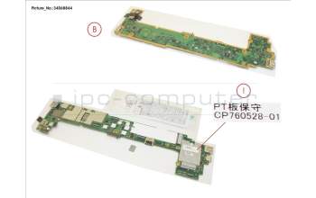 Fujitsu -G-MAINBOARD ASSY I5-7Y57 8GB (FOR WWAN) pour Fujitsu Stylistic V727