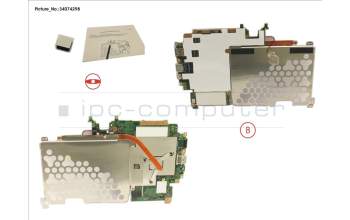 Fujitsu MAINBOARD ASSY CEL N4000 / 4GB pour Fujitsu Stylistic Q509