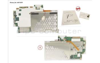 Fujitsu MAINBOARD ASSY CEL N4100 / 8GB (LTE) pour Fujitsu Stylistic Q509
