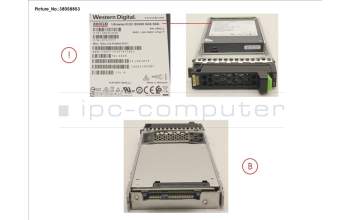 Fujitsu FUJ:JX42SSD8003DWPD JX40 S2 MLC SSD 800GB 3DWPD SPARE