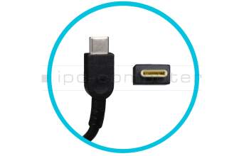 Fujitsu Celsius H5511 original Chargeur USB-C 95 watts arrondie