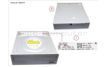 Fujitsu SATA DVD-ROM HH pour Fujitsu Celsius M7010X