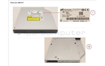 Fujitsu SATA DVD SM SL pour Fujitsu Primergy RX300 S8