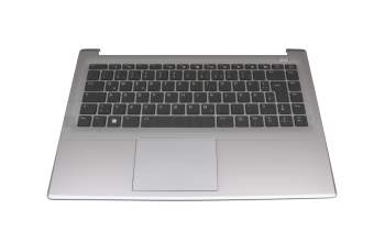 HK318-1 Medion clavier incl. topcase DE (allemand) noir/gris avec rétro-éclairage