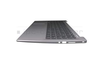 HK318-1 Medion clavier incl. topcase DE (allemand) noir/gris avec rétro-éclairage