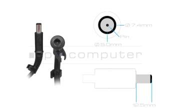 HP AiO Pavilion 27-ca2000 original Chargeur 230 watts arrondie
