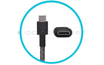 HP Chromebook 15a-na0000 original Chargeur USB-C 65 watts arrondie