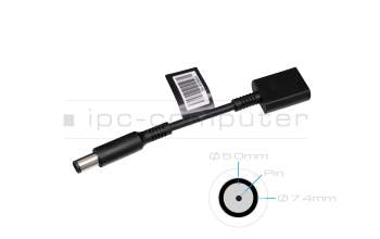 HP Envy 15-j100 original Chargeur 90 watts avec adaptateur (fiche 4,5/7,4 mm)