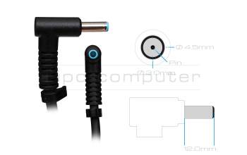 HP Envy x360 13-ar0000 original Chargeur 150 watts arrondie