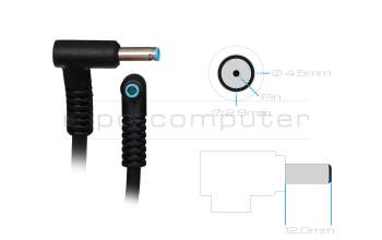 HP Spectre x360 16-f0000 original Chargeur 135 watts arrondie