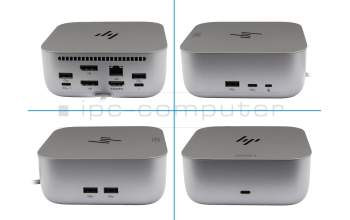 HP Thunderbolt 4 Ultra 180W G6 Dock Thunderbolt 4 réplicateur de port incl. 230W chargeur pour HP EliteBook 865 G9