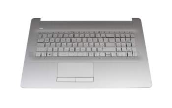 HPM17K5 REV.A01 original HP clavier incl. topcase DE (allemand) argent/argent