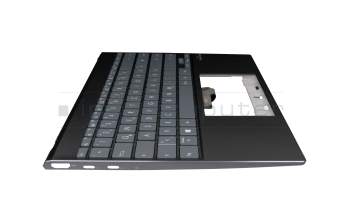 HQ21012665007 original Asus clavier incl. topcase DE (allemand) gris/noir