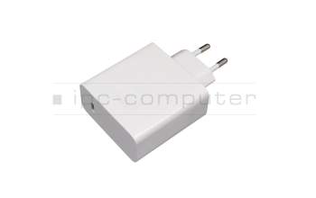 Huawei MateBook 13 (2019) original Chargeur USB-C 65 watts EU wallplug blanc