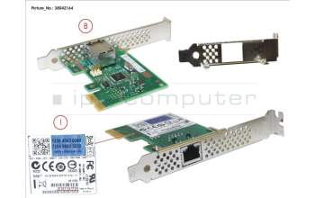 Fujitsu PLAN AP 1X1GBIT CU INTEL I210-T1 pour Fujitsu Primergy RX1330 M2