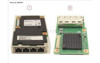 Fujitsu OCP I357-T4 4X1GB pour Fujitsu Primergy RX2540 M5