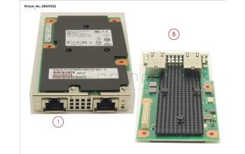 Fujitsu OCP X557-T2 2X10GB pour Fujitsu Primergy RX4770 M4