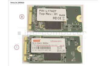 Fujitsu SSD S3 64GB 2.5 SATA 3ME4 pour Fujitsu Futro S5010
