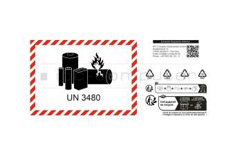 IPC-Computer batterie (11.4V) compatible avec Dell 0NYFJH à 89Wh