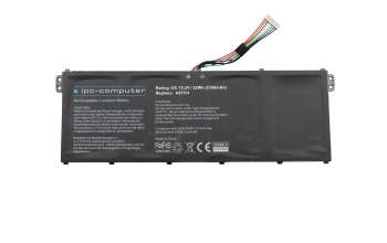 IPC-Computer batterie (15.2V) compatible avec Acer KT.0040G.002 à 32Wh