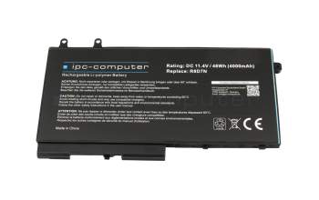 IPC-Computer batterie 11,4V compatible avec Dell R8D7N à 46Wh