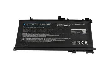 IPC-Computer batterie 15.4V compatible avec HP TE04063XL à 43Wh
