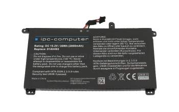 IPC-Computer batterie 30Wh compatible avec Lenovo ThinkPad P51s (20HB/20HC/20JY/20K0)