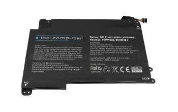 IPC-Computer batterie 40Wh compatible avec Lenovo ThinkPad P40 Yoga (20GQ/20GR)