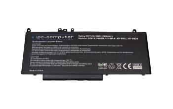 IPC-Computer batterie 43Wh compatible avec Dell Latitude 15 (E5550)