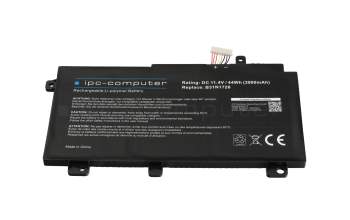 IPC-Computer batterie 44Wh compatible avec Asus TUF A15 FA506IV