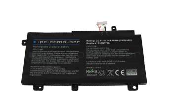 IPC-Computer batterie 44Wh compatible avec Asus TUF Gaming F15 FX506HC