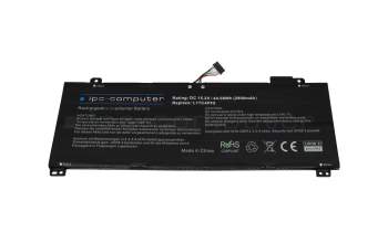 IPC-Computer batterie 44Wh compatible avec Lenovo IdeaPad S530-13IWL (81J7)
