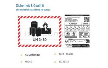 IPC-Computer batterie 47Wh compatible avec HP 14-df0000
