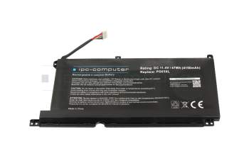 IPC-Computer batterie 47Wh compatible avec HP Envy 13-aq1700