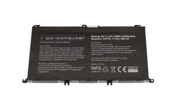 IPC-Computer batterie 48Wh compatible avec Dell Inspiron 15 (7567)