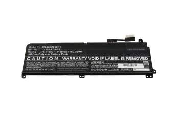 IPC-Computer batterie 52,36Wh compatible avec Mifcom Gaming Laptop i7-13620H (V155REDQ)