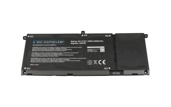 IPC-Computer batterie 55Wh (4 cellules) compatible avec Dell Latitude 11 (3140)