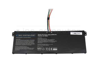 IPC-Computer batterie 55Wh AC14B8K (15.2V) compatible avec Acer TravelMate Spin B1 (B118-RN)
