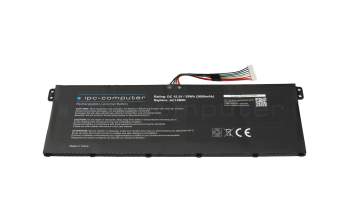 IPC-Computer batterie 55Wh AC14B8K compatible avec Acer TravelMate P2 (P276-M)
