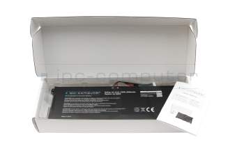 IPC-Computer batterie 55Wh AC14B8K compatible avec Acer TravelMate P2 (P276-M)