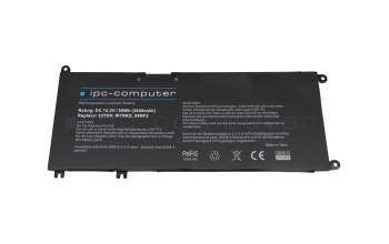 IPC-Computer batterie 55Wh compatible avec Dell G3 15 (3579)
