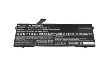 IPC-Computer batterie 90,09Wh compatible avec Tongfang GM7TG7P