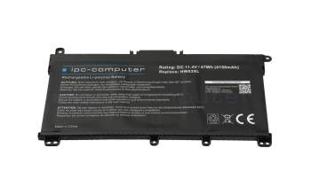 IPC-Computer batterie b-stock compatible avec HP L96887-271 à 47Wh
