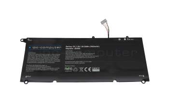 IPC-Computer batterie compatible avec Dell 0N7T6 à 59,28Wh